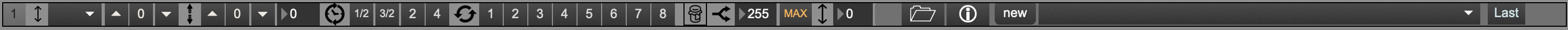 MIDI Score Effect and load window